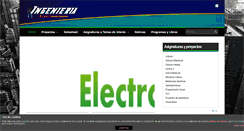 Desktop Screenshot of ingenieriaelectronica.org