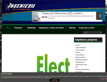 Tablet Screenshot of ingenieriaelectronica.org